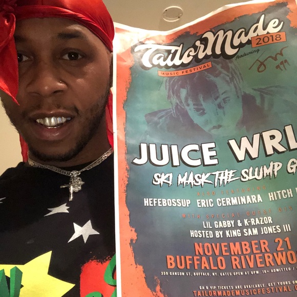 COPY - Autographed Juice Wrld Concert Poster - Picture 8 of 8